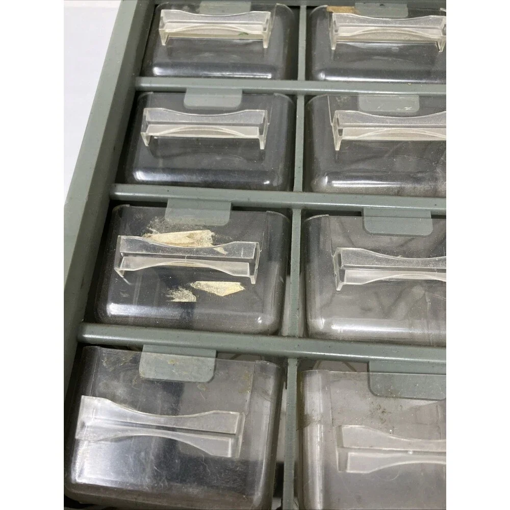 Garage Cabinet plastic storage organizer 25 Drawers Small Parts  11x5x9”